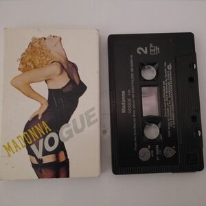 Madonna Vogue Single Audio Cassette Tape